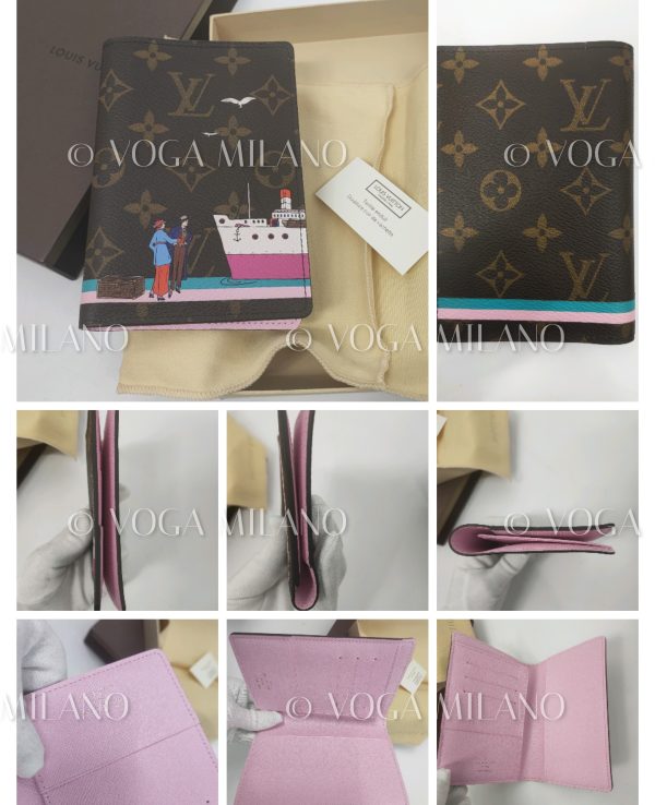 LOUIS VUITTON Christmas Animation rose ballerine Passport Cover - immagine 3