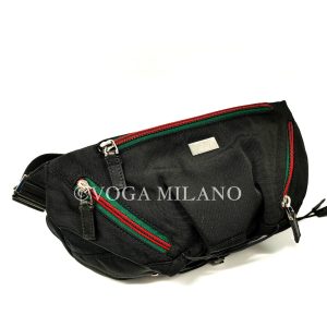 GUCCI Nylon Web waist bag