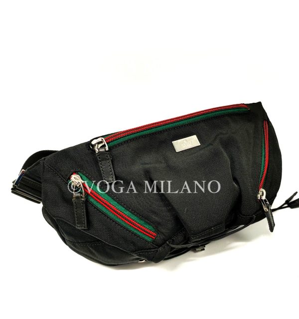 GUCCI Nylon Web waist bag