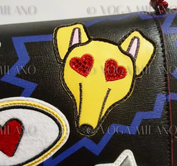 TRUSSARDI Lovy Limited Edition Emoji two way bag - immagine 2