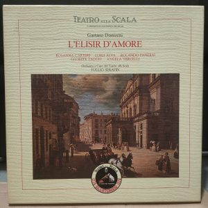 GAETANO DONIZETTI L' Elisir D'Amore Opera box set Teatro Alla Scala