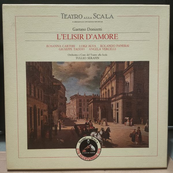 GAETANO DONIZETTI L' Elisir D'Amore Opera box set Teatro Alla Scala