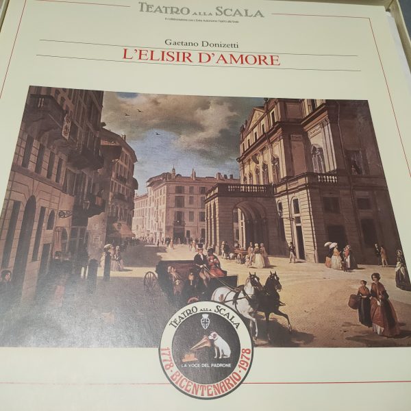 GAETANO DONIZETTI L' Elisir D'Amore Opera box set Teatro Alla Scala - immagine 5