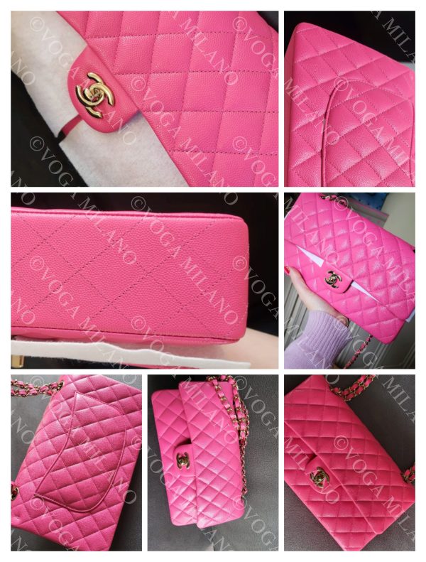 CHANEL Timeless Bubblegum caviar 2022 - immagine 3
