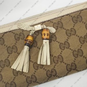 GUCCI Continental Bamboo Mng wallet