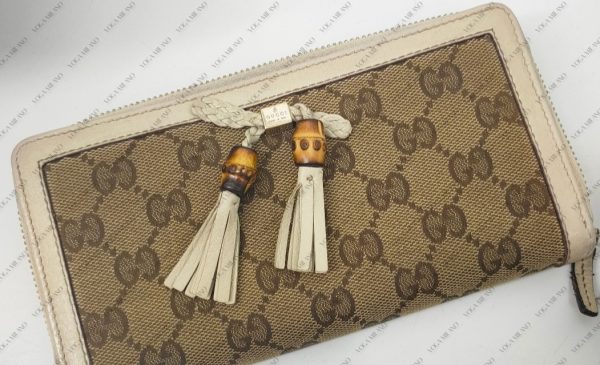 GUCCI Continental Bamboo Mng wallet