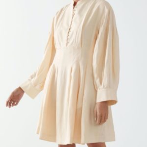 & OTHER STORIES Tussah dress 100% silk