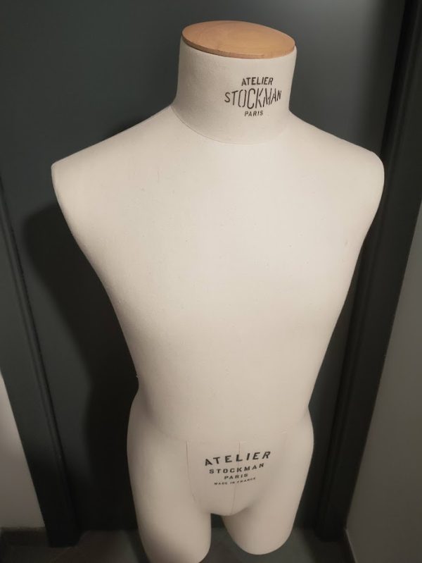 SIEGEL & STOCKMAN PARIS Manichino maschile / busto iconico in vetroresina - immagine 5