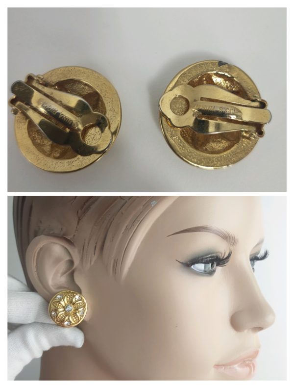 NINA RICCI Paris gold plated with zircons - immagine 2