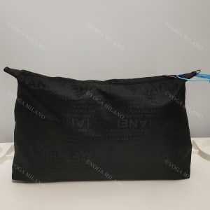 CHANEL Coco Cabas all-over logo insert/pochette