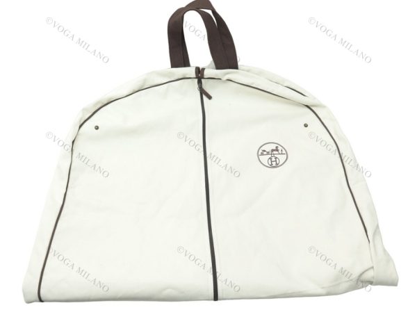 HERMÈS Canvas garment travel cover