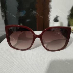 BLUMARINE Burgundy Oversize sunglasses