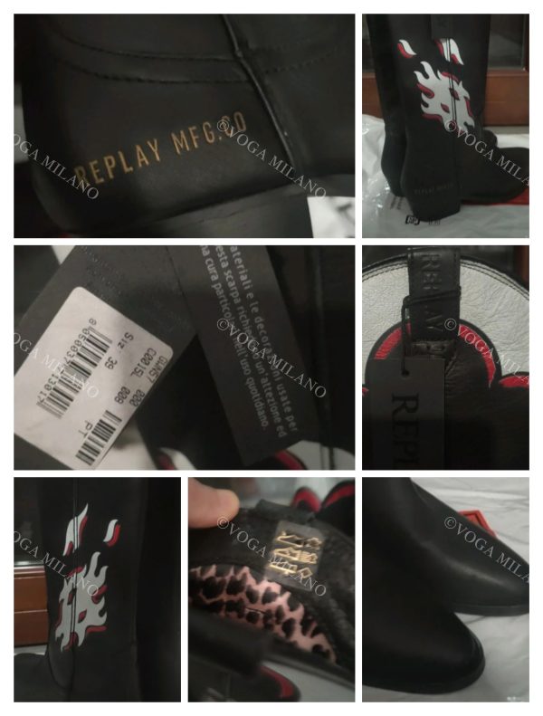 REPLAY Rodeo/Texan boots Ltd Edition 39 - immagine 4