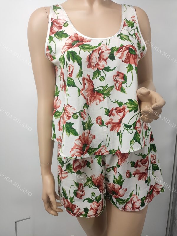 NINA RICCI Lingerie tank+shorts set 42