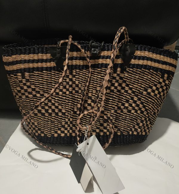 MAX MARA WEEKEND Carlos straw bag