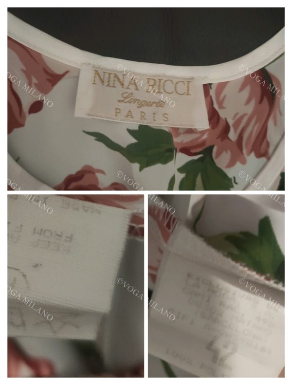 NINA RICCI Lingerie tank+shorts set 42 - immagine 4