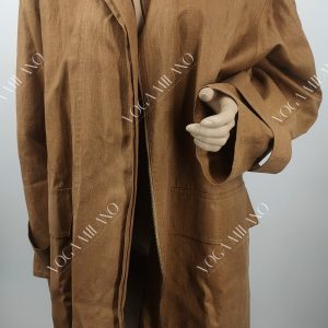 NINA RICCI rare linen zipped trench 38Fr