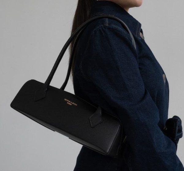 VICTOR & HUGO Zhora caviar bag - immagine 3