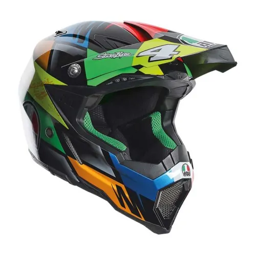AGV AX 8 Evo Tom Thomas Chareyre Full-face Motocross helmet - immagine 4