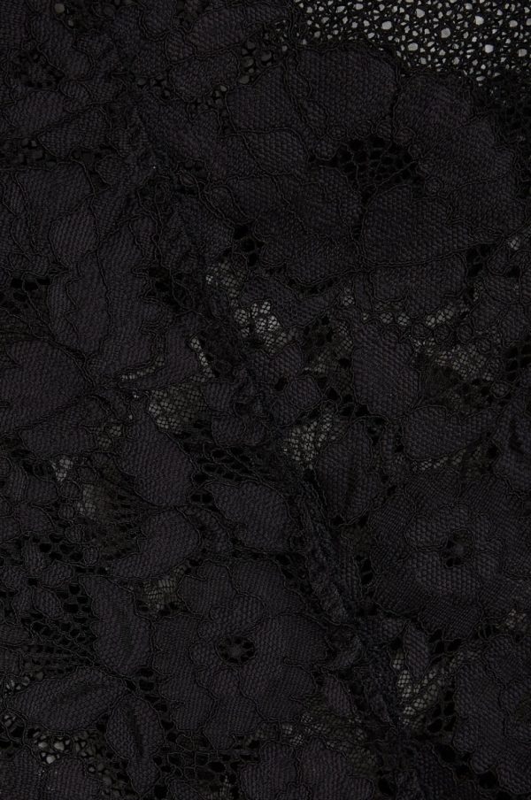 Stella McCartney Midnight Patchwork V lace Bodysuit - S - immagine 5
