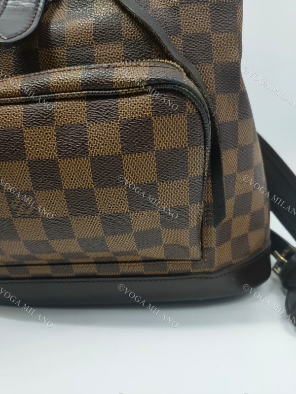 LOUIS VUITTON Montsouris GM damier ebène Special Order - Unisex - immagine 5