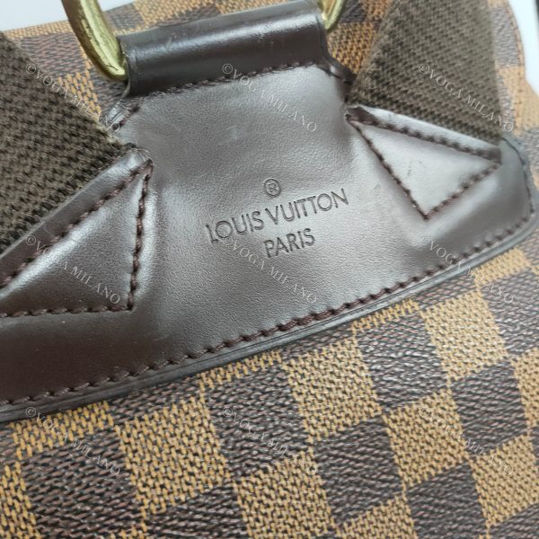 LOUIS VUITTON Montsouris GM damier ebène Special Order - Unisex - immagine 4